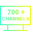 9500 channels from all over the world